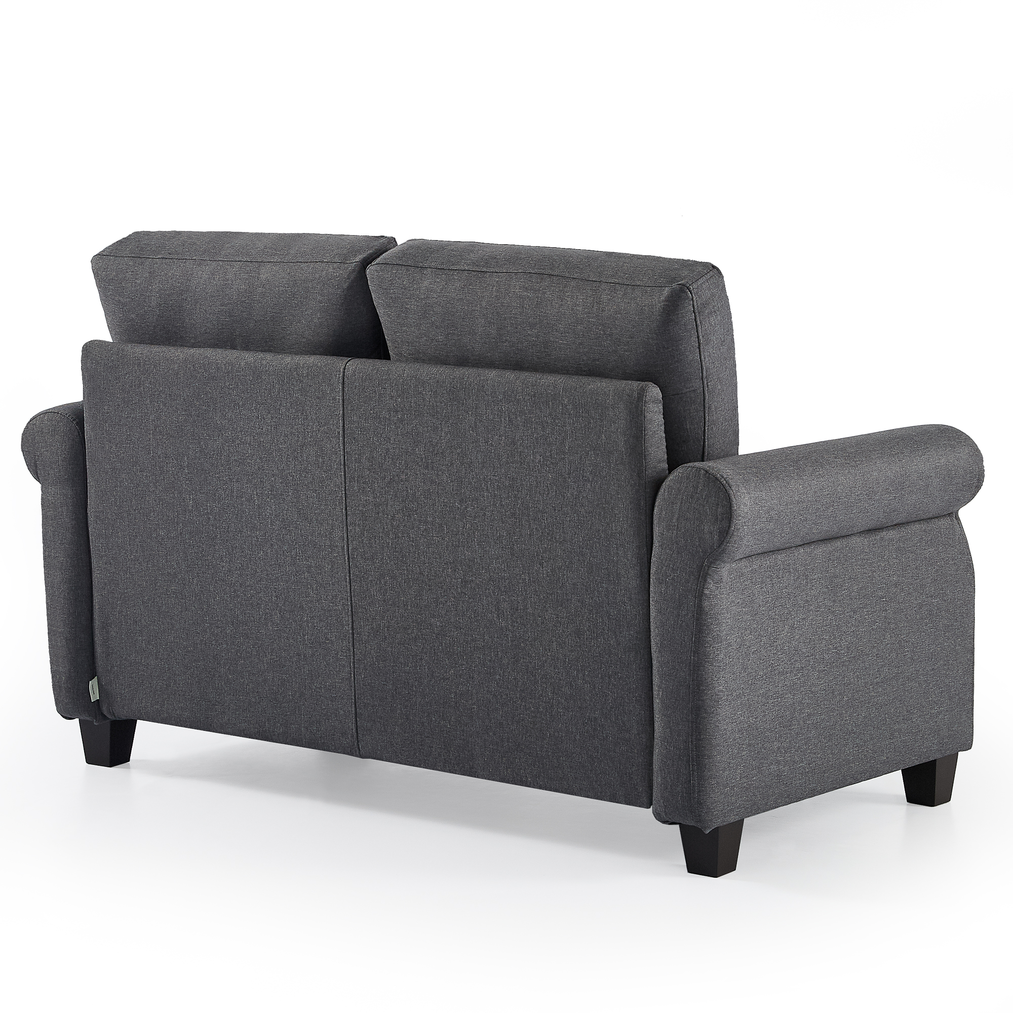 SOFA ZINUS JOSH 2 CUERPOS GRIS OSCURO - 3