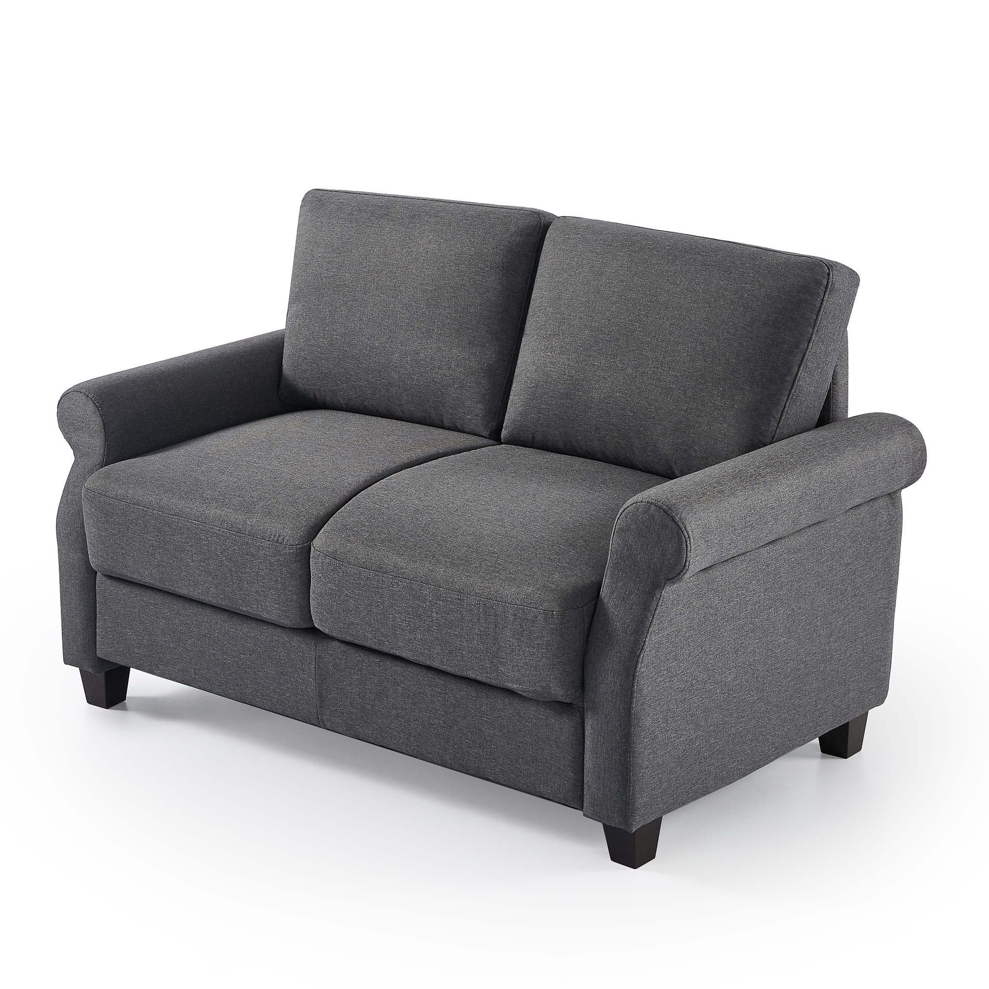SOFA ZINUS JOSH 2 CUERPOS GRIS OSCURO - 4
