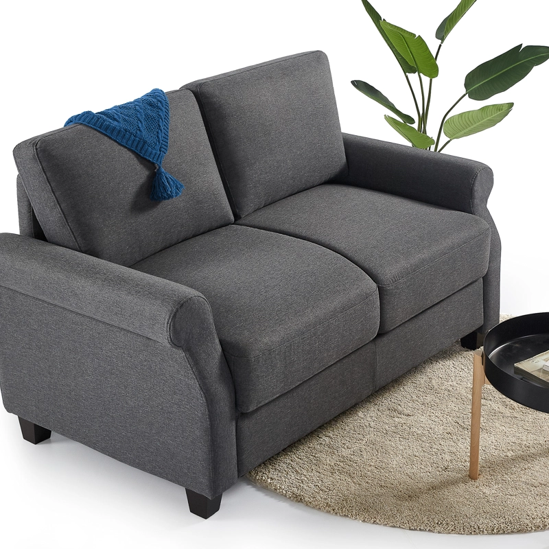 SOFA ZINUS JOSH 2 CUERPOS GRIS OSCURO - 7