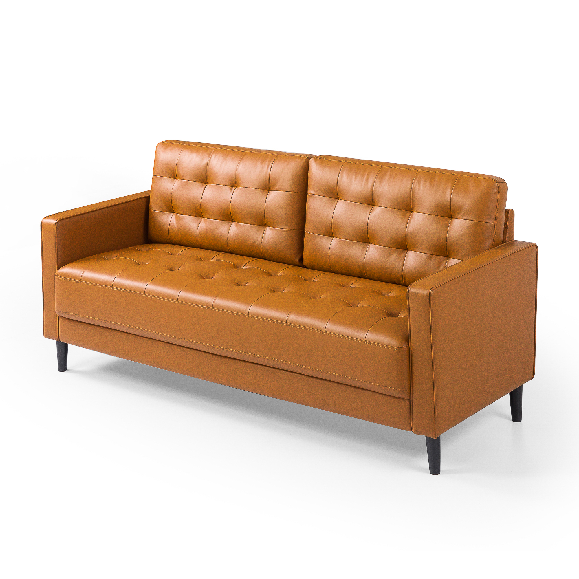 SOFA ZINUS BENTON 3 CUERPOS COGNAC - 3