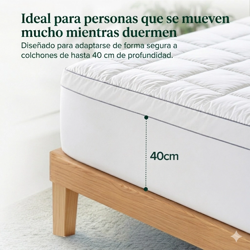 TOPPER CUBRECOLCHON ZINUS 2 PLAZAS - 5