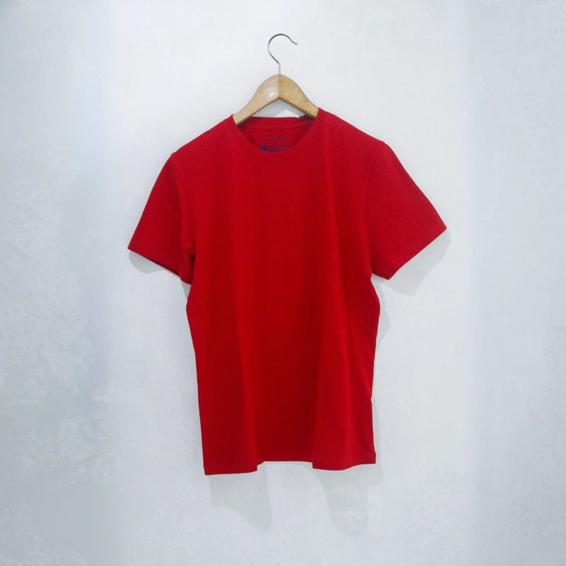 POLERA HOMBRE AURIOR ROJO ALGODÓN SPANDEX - 3