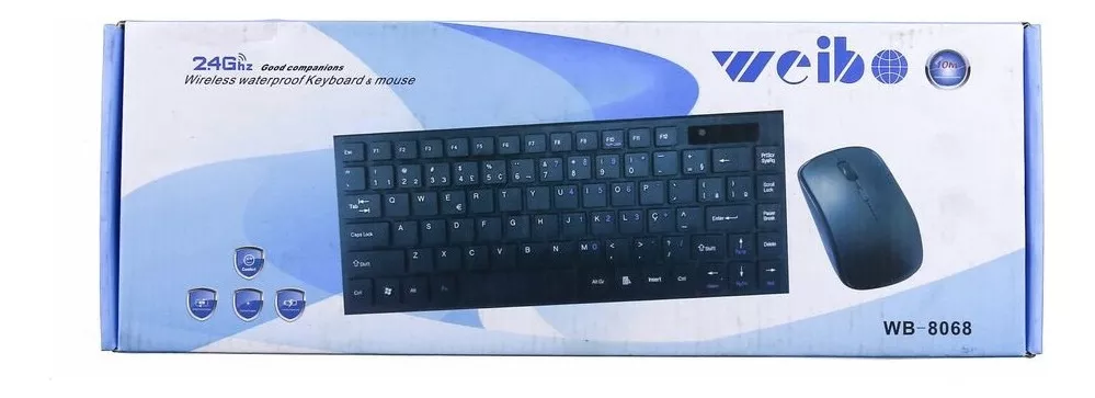 KIT DE TECLADO Y RATÓN INALÁMBRICOS USB NEGROS, CONSULTE LA DESCRIPCIÓN A CONTINUACIÓN - 2