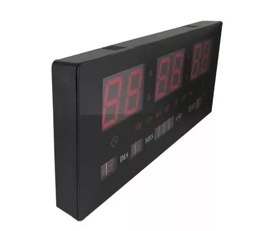 RELOJ DIGITAL LED DE PARED GRANDE / MUNDO DESCUENTOS - 2
