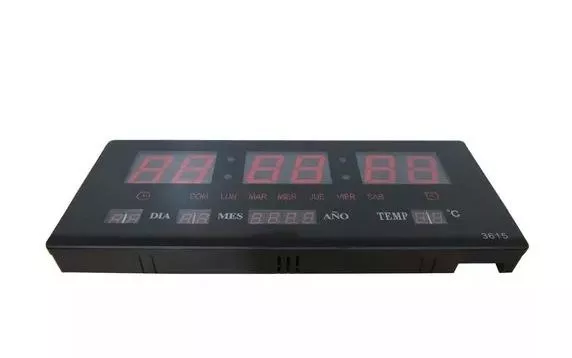 RELOJ DIGITAL LED DE PARED GRANDE / MUNDO DESCUENTOS - 3