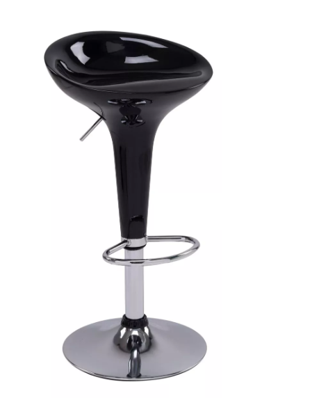 SILLA PISO CYS MARKET TABURETE BAR RESPALDO ALTO - 1