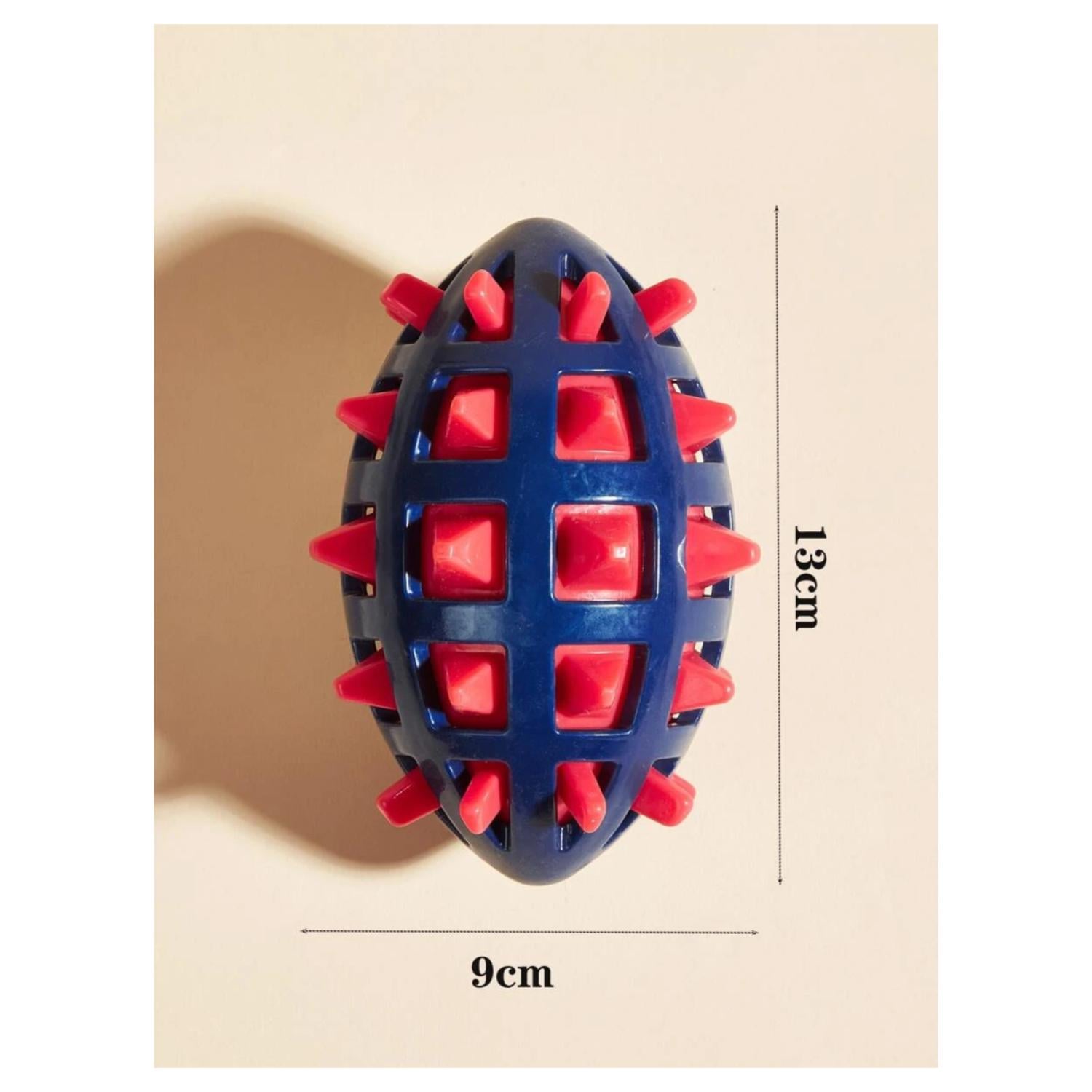 JUGUETE PERROS TOTALUPGRATE MORDER BOLA SPIKY CON SONIDO MASCOTAS - 3