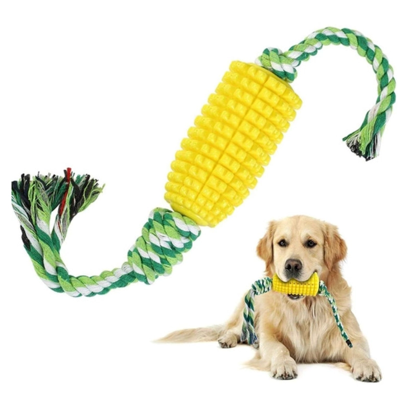 JUGUETE PERROS TOTALUPGRATE TUBO DE LIMPIEZA DE DIENTES MASCOTAS - 1