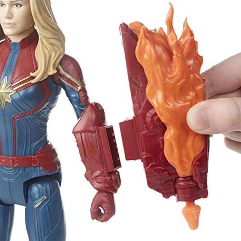 JUGUETE FIGURA DE ACCION CAPITANA MARVEL 30CM ACCESORIOS HASBRO - 2