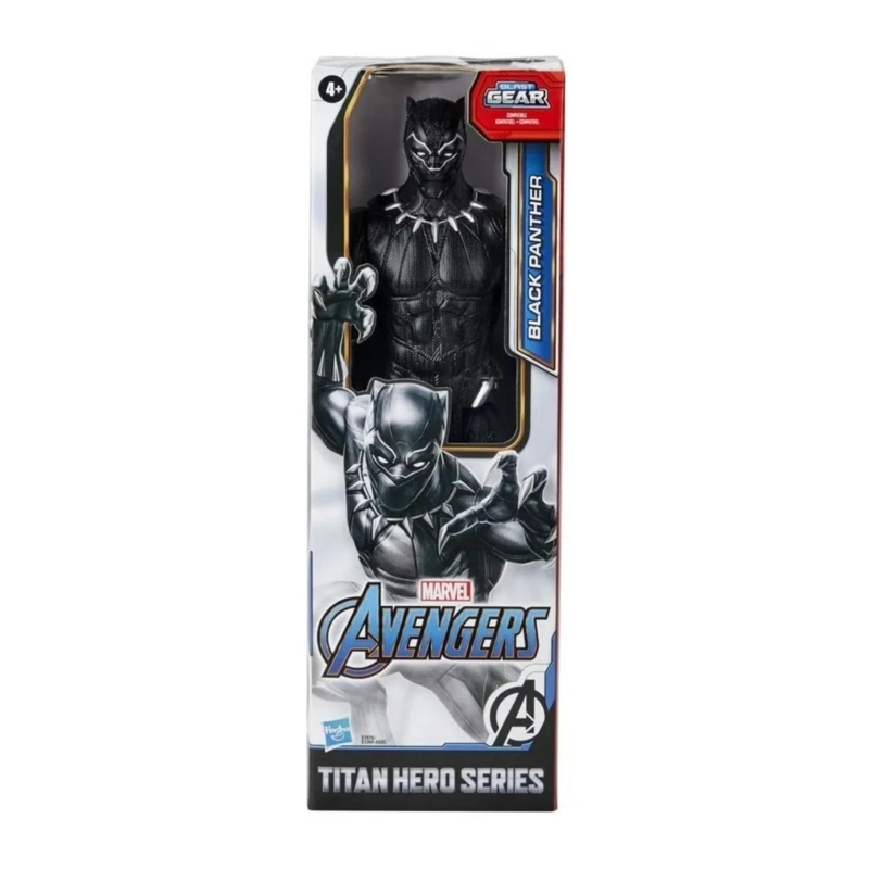 JUGUETE FIGURA DE ACCION PANTERA NEGRA 30CM MARVEL HASBRO - 4