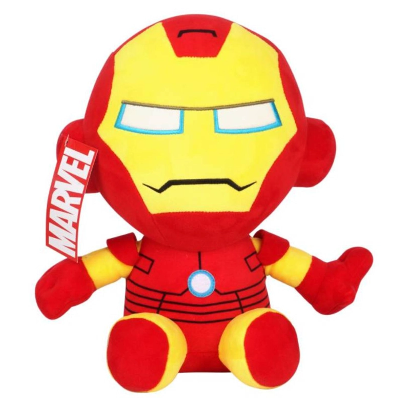 JUGUETE FIGURA DE ACCION PELUCHE IRON MAN ROJO 30CM - 1