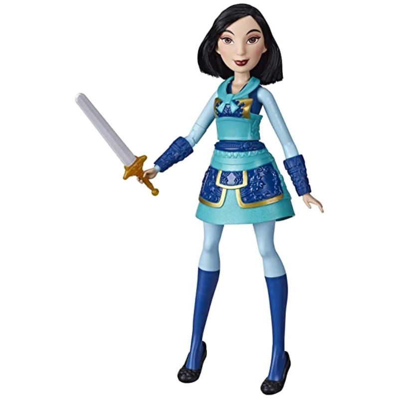 JUGUETE FIGURA DE ACCION MULAN GUERRERA 30CM HASBRO - 1