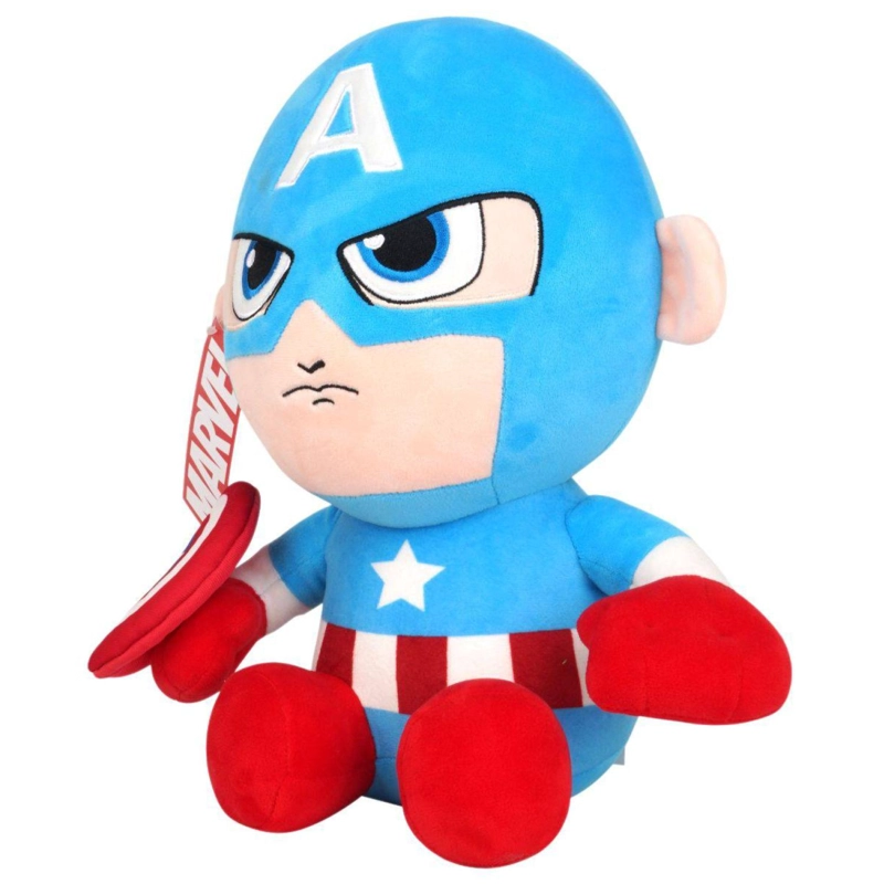 JUGUETE FIGURA DE ACCION PELUCHE CAPITAN AMERICA 30CM - 2