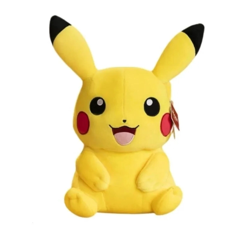 JUGUETE PELUCHE PIKACHU SONRISA 40CM AMARILLO INFANTIL - 2