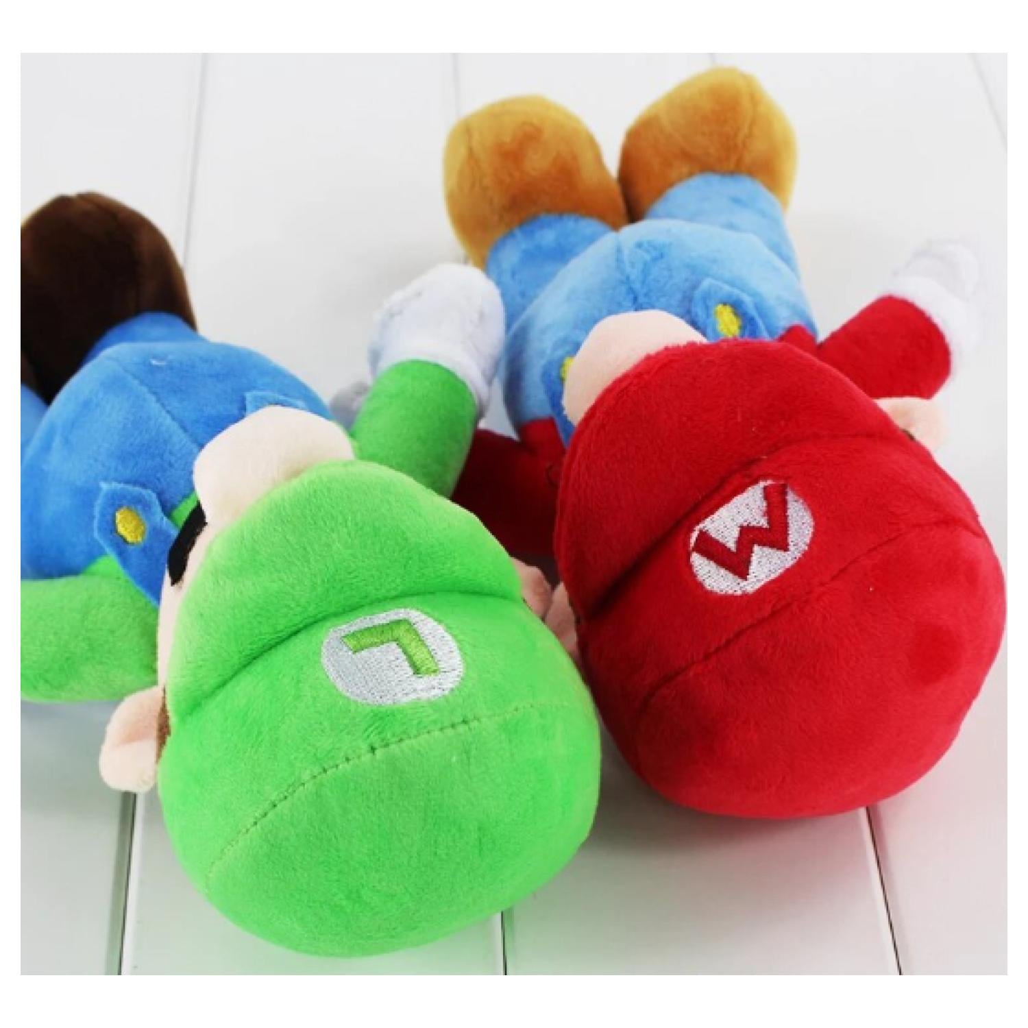 PELUCHE TOTAL CLICK JUGUETE PACK X2 MARIO Y LUIGGI 28 CM INFANTIL - 4