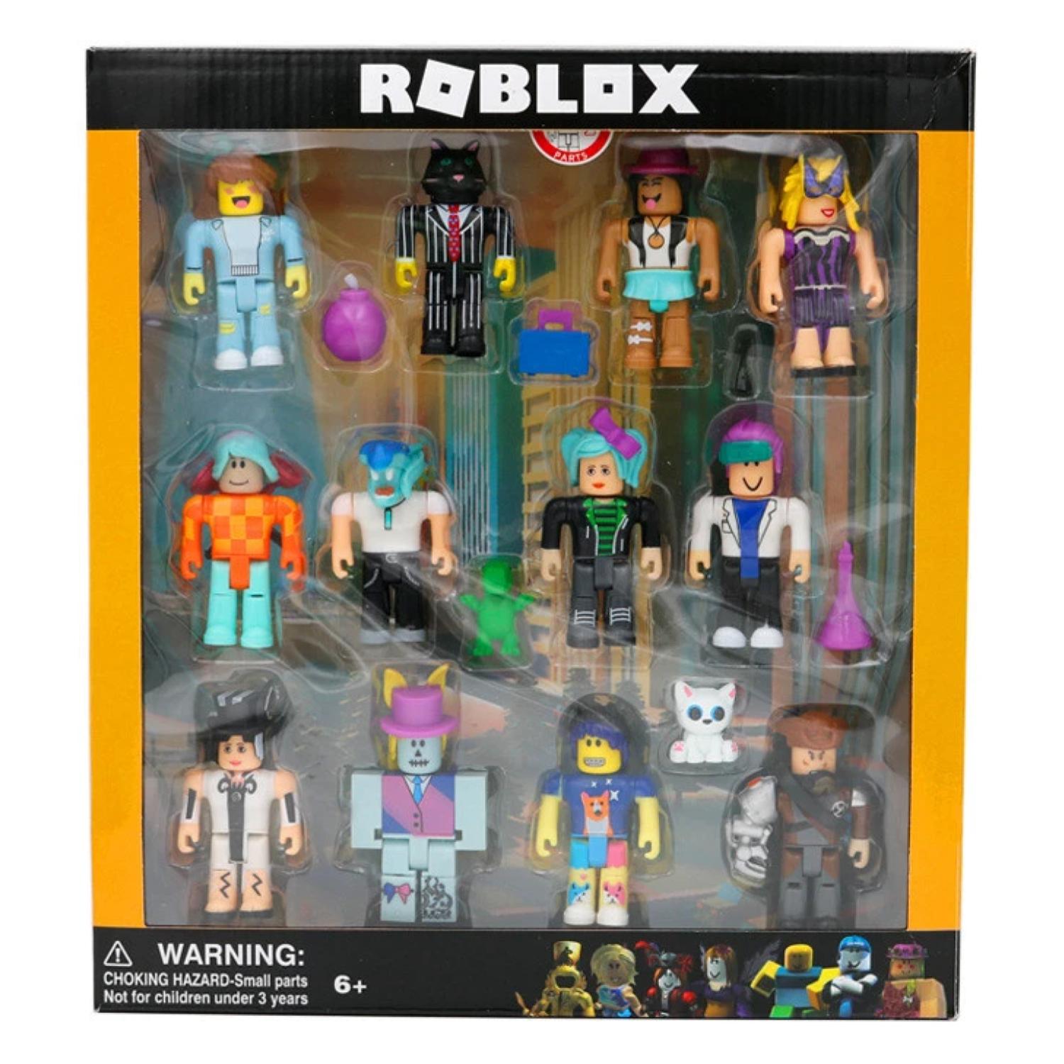 JUGUETE TOTAL CLICK SET 12 FIGURAS ROBLOX 7 CM CON ACCESORIOS - 1
