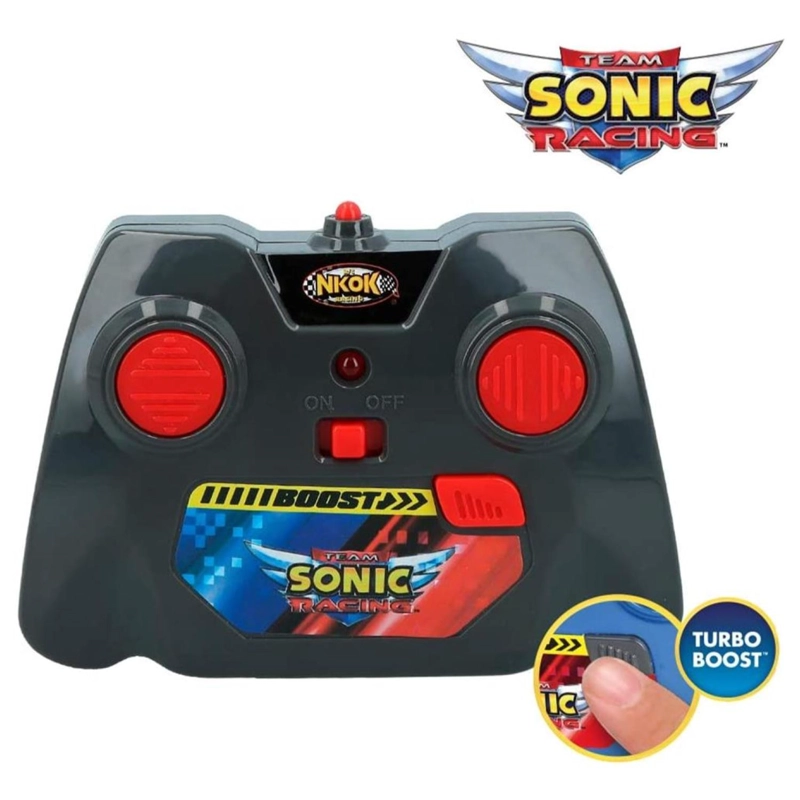 JUGUETE FIGURA TOTAL CLICK SHADOW SONIC THE HEDGEHOG AUTO A CONTROL REMOTO - 3
