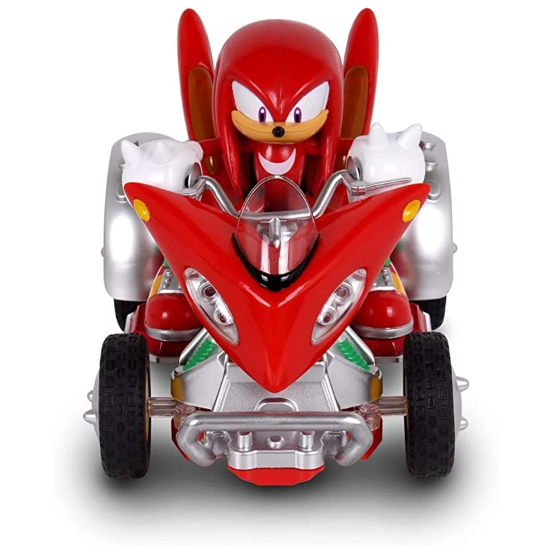 JUGUETE FIGURA TOTAL CLICK KNUCKLES SONIC THE HEDGEHOG AUTO A CONTROL REMOTO - 2