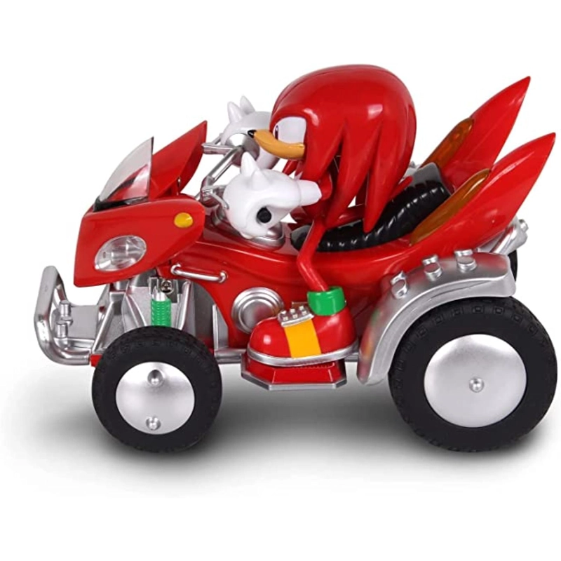 JUGUETE FIGURA TOTAL CLICK KNUCKLES SONIC THE HEDGEHOG AUTO A CONTROL REMOTO - 3
