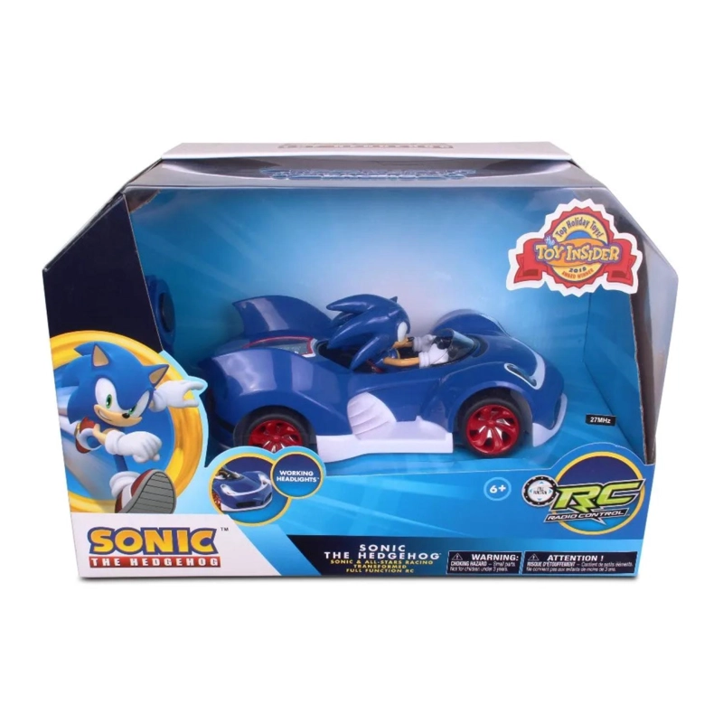 JUGUETE FIGURA TOTAL CLICK SONIC THE HEDGEHOG AUTO A CONTROL REMOTO - 4