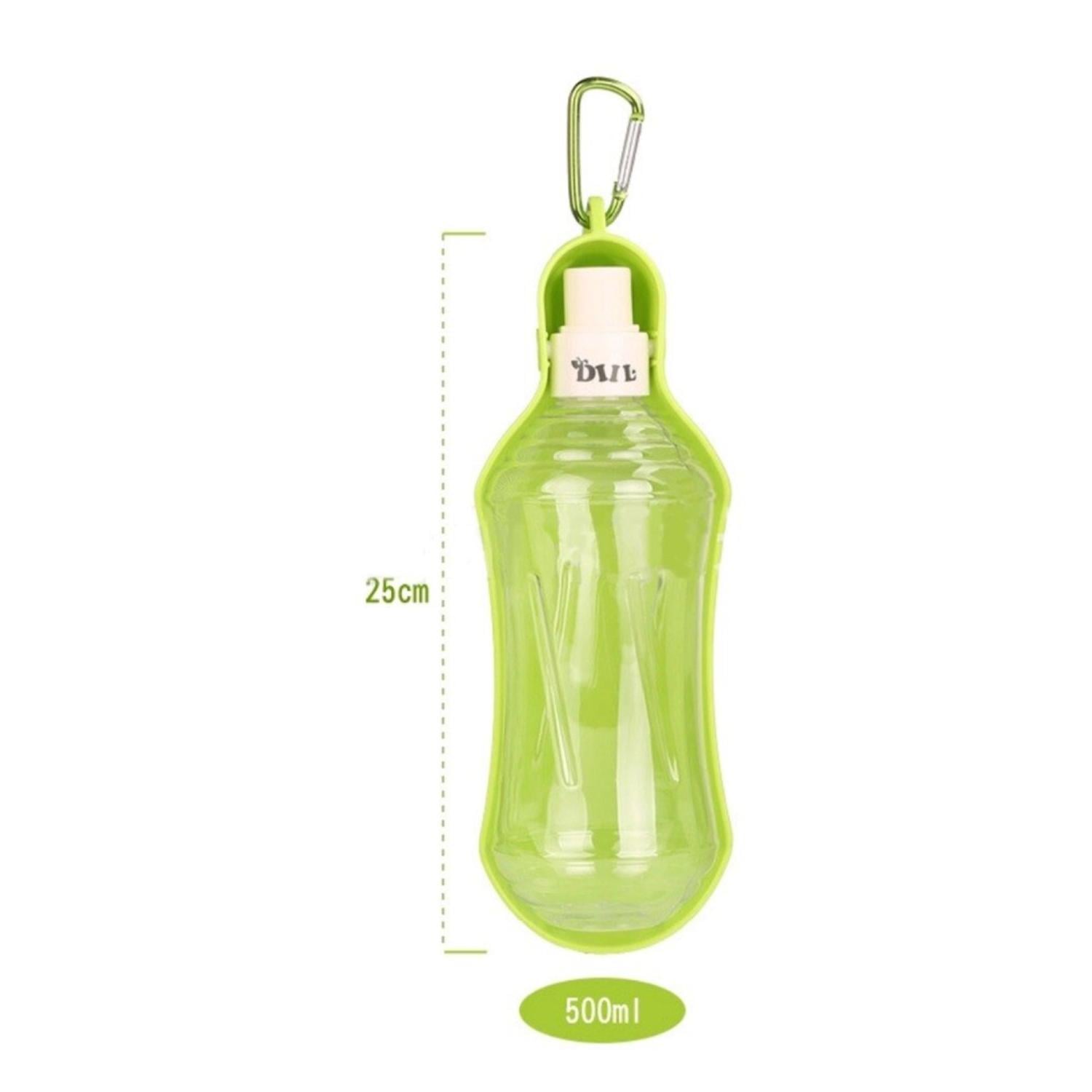 BOTELLA DE AGUA PORTATIL PARA MASCOTAS 500ML - 2