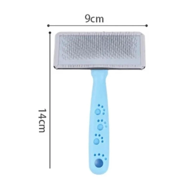 PEINE MEDIANO ACERO SACA PULGAS GARRAPATAS PARA MASCOTAS - 2