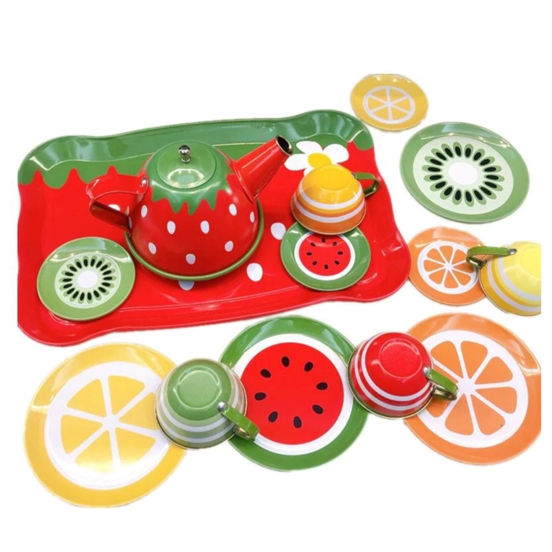 JUGUETE TOTAL CLICK SET DE TE 14 PIEZAS DE COLORES INFANTIL - 1