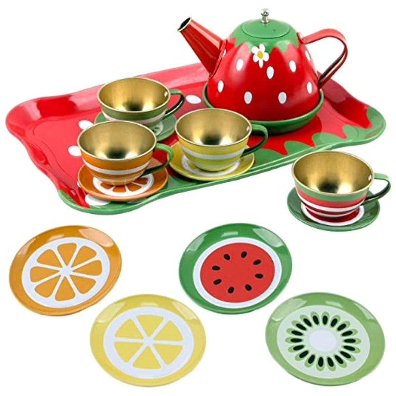 JUGUETE TOTAL CLICK SET DE TE 14 PIEZAS DE COLORES INFANTIL - 2