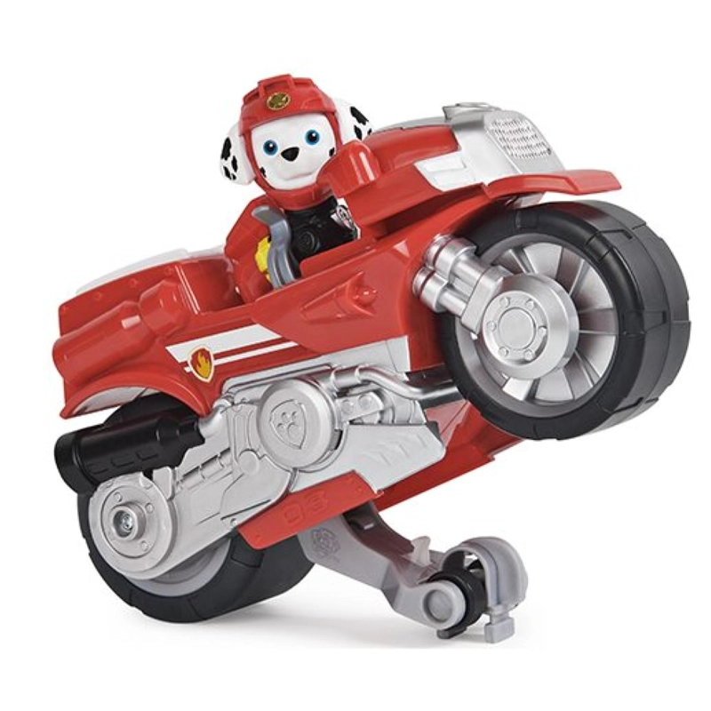 JUGUETE MARSHALL AUTO ROJO FRICCION PAW PATROL NICKELODEON - 2