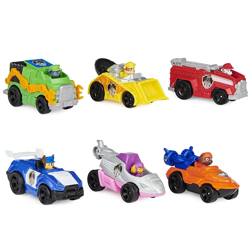 JUGUETE AUTO TOTAL CLICK PACK 6 PAW PATROL INFANTIL - 1
