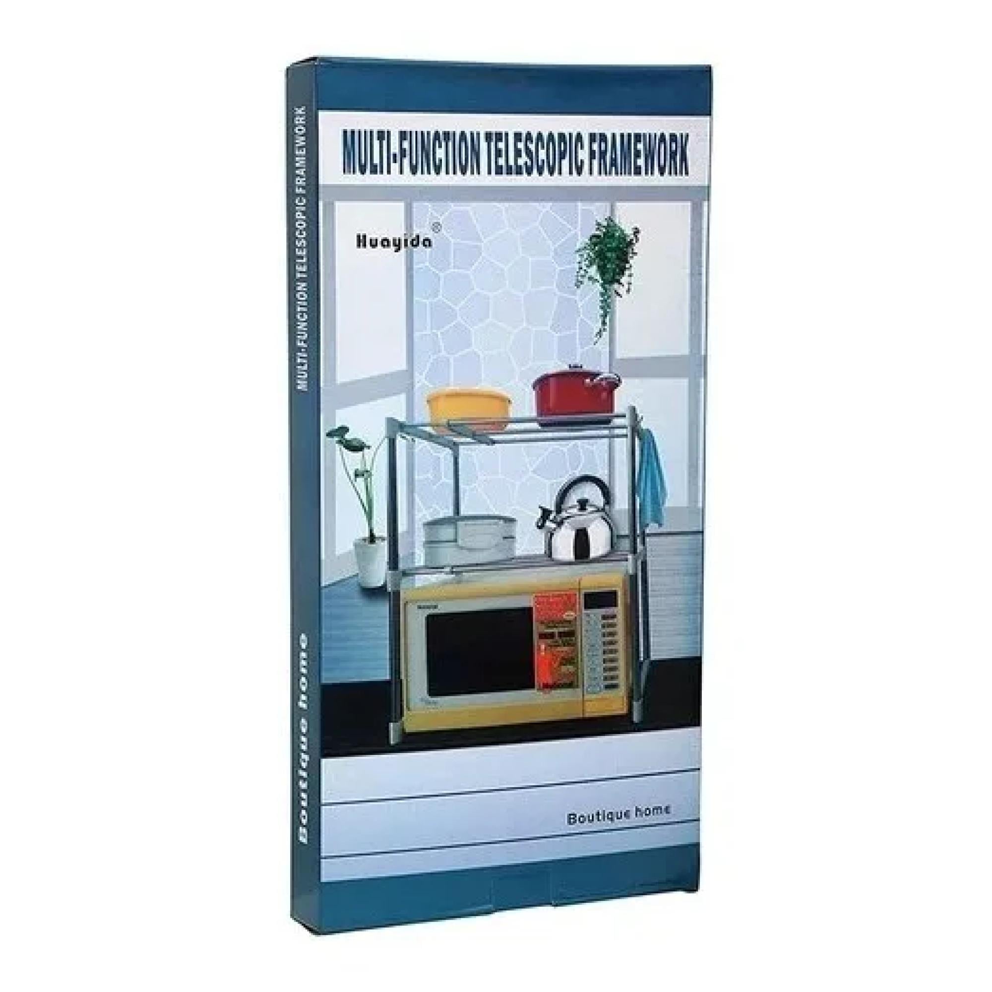 ESTANTE ORGANIZADOR AJUSTABLE MULTIUSO PARA COCINA - 4