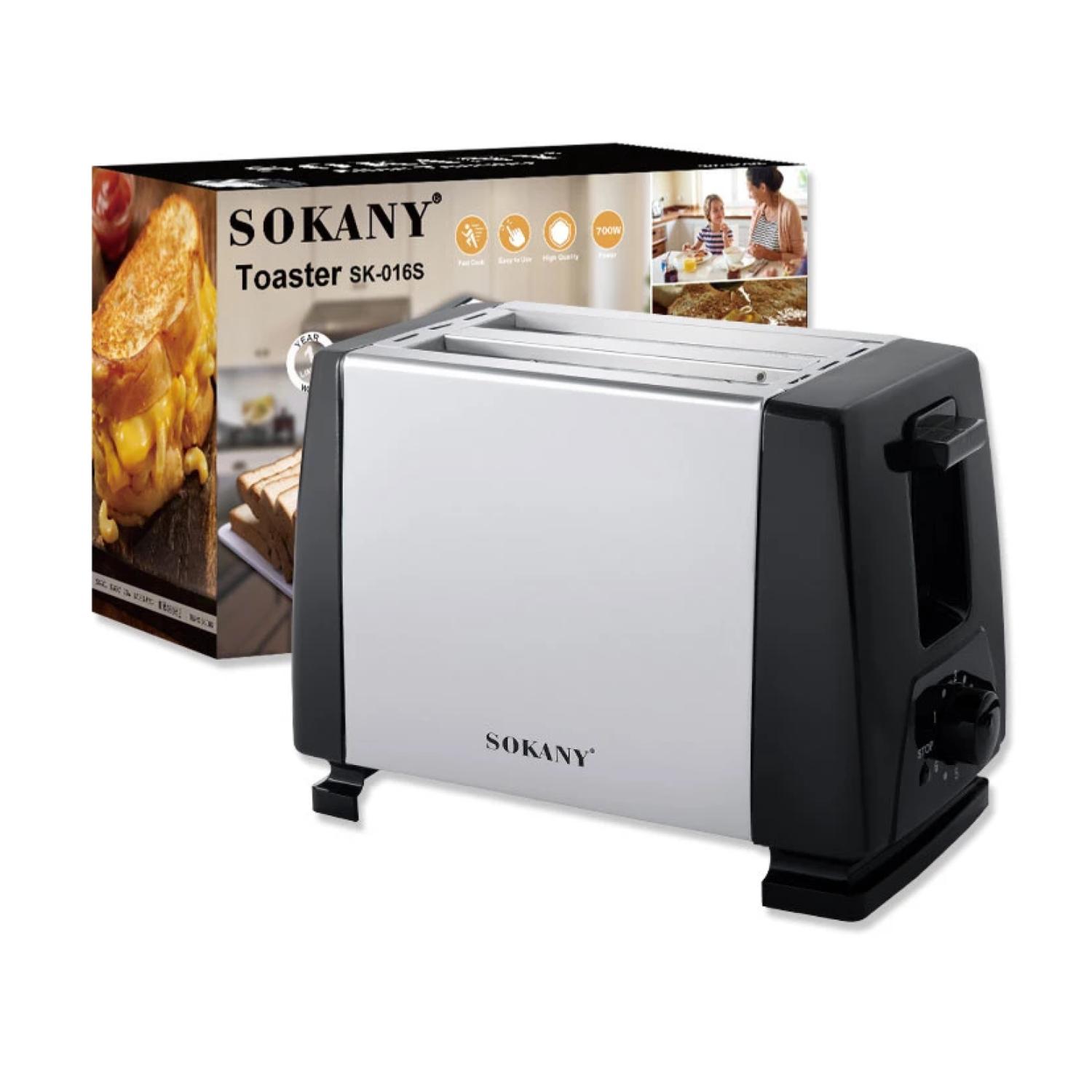 TOSTADOR DE PAN SOKANY ELECTRICO AUTOMATICO 700W SK-016S - 4