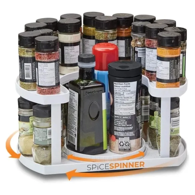 ORGANIZADOR GIRATORIO PARA ESPECIAS Y CONDIMENTOS DE COCINA - 1