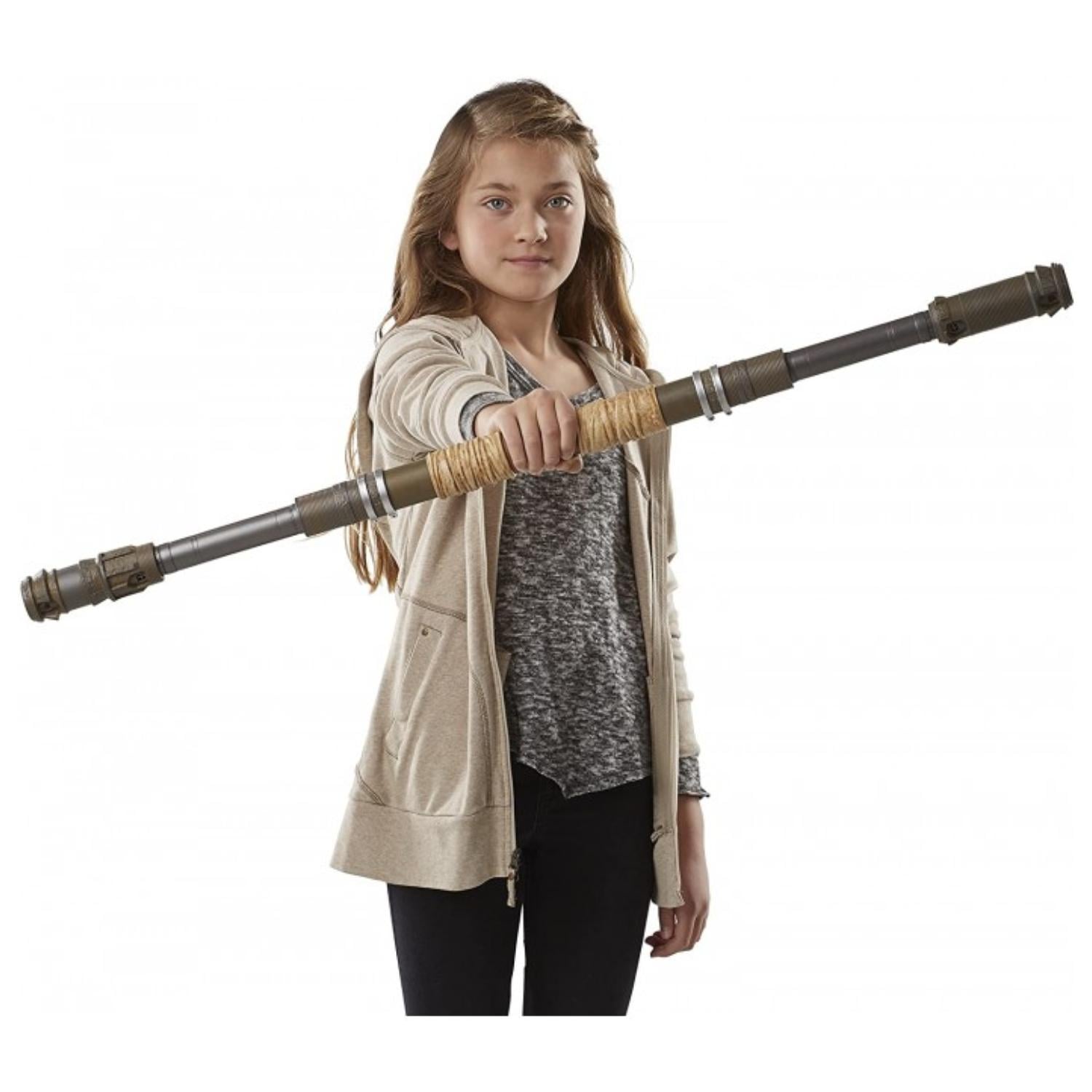 JUGUETE TOTAL CLICK SABLE BASTON EXTENSIBLE STAR WARS LUZ Y SONIDO HASBRO - 3