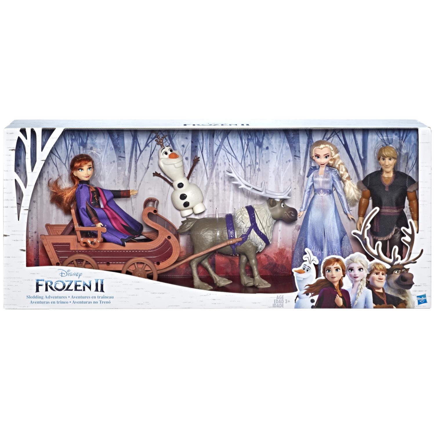 JUGUETE TOTAL CLICK AVENTURAS FROZEN II CON TRINEO Y PERSONAJES DISNEY - 4