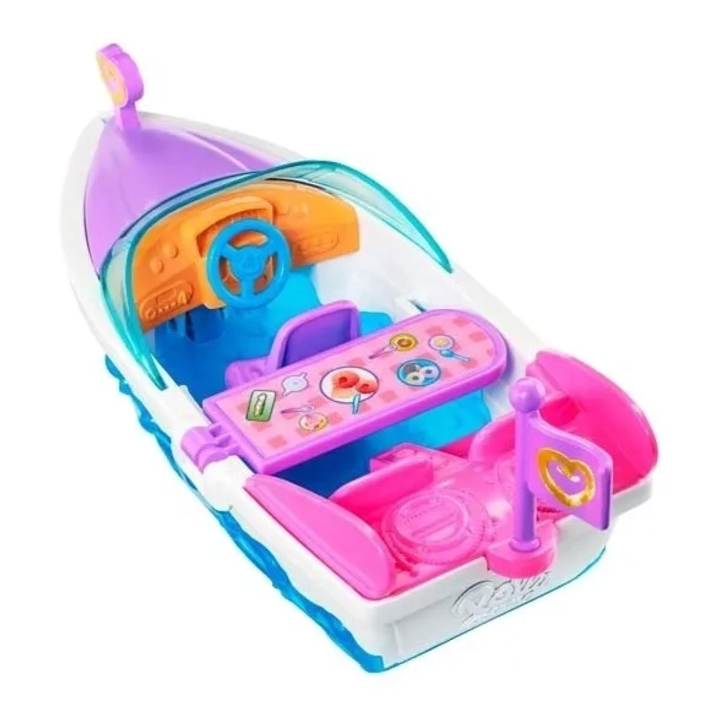 JUGUETE TOTAL CLICK AVENTURA ACUATICA LANCHA INFANTIL POLLY POCKET - 3