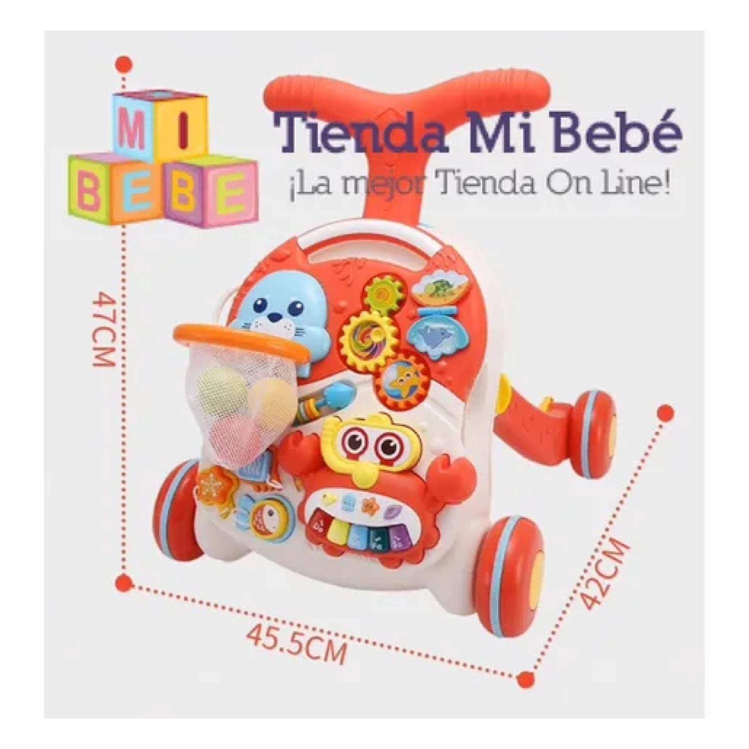 JUGUETE ANDADERA Y MESA 2 EN 1 PARA BEBES CON LUZ Y SONIDOS - 4