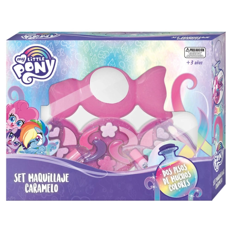 JUGUETE TOTAL CLICK SET DE MAQUILLAJE CARAMELO ROSADO MY LITTLE PONY - 2
