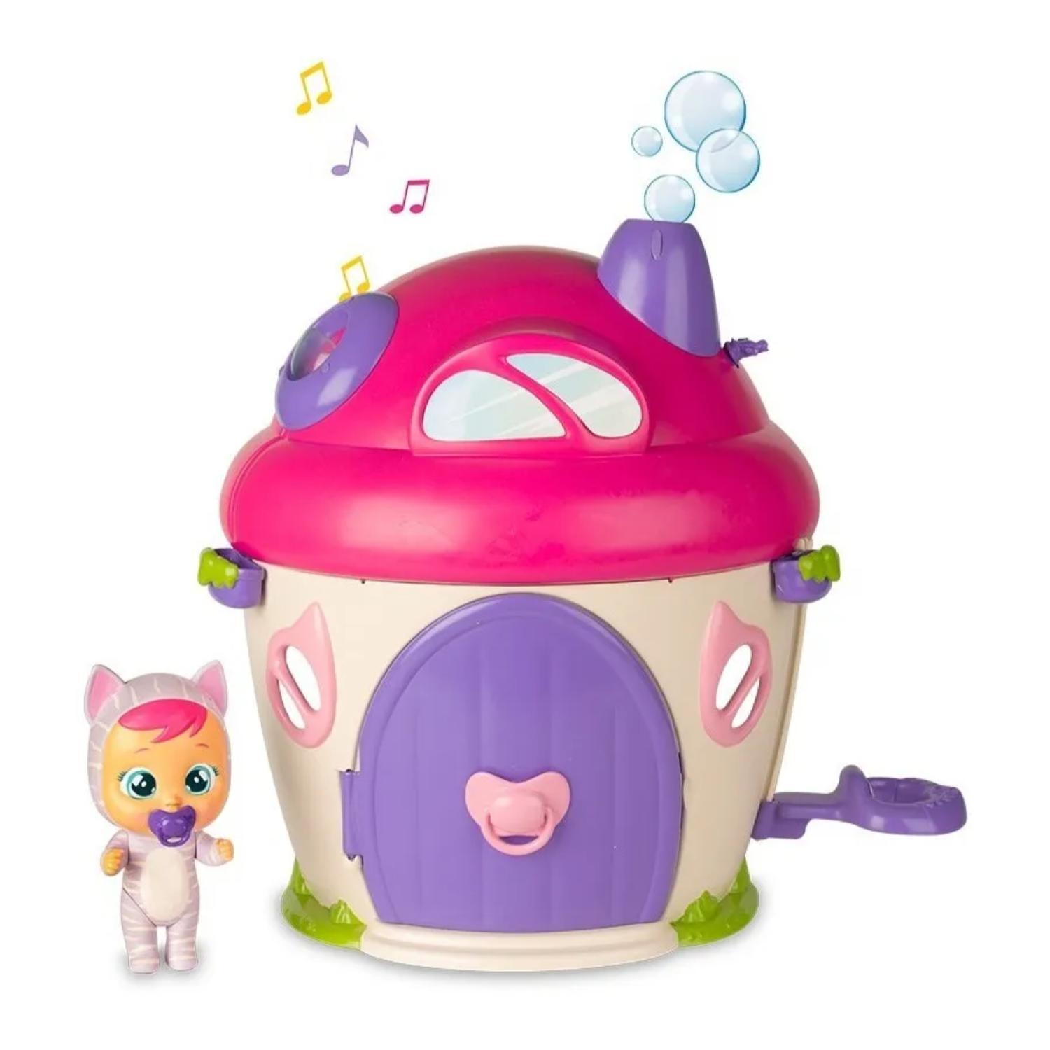 JUGUETE TOTAL CLICK SUPER CASA DE KATHIE CON ACCESORIOS CRY BABIES - 1