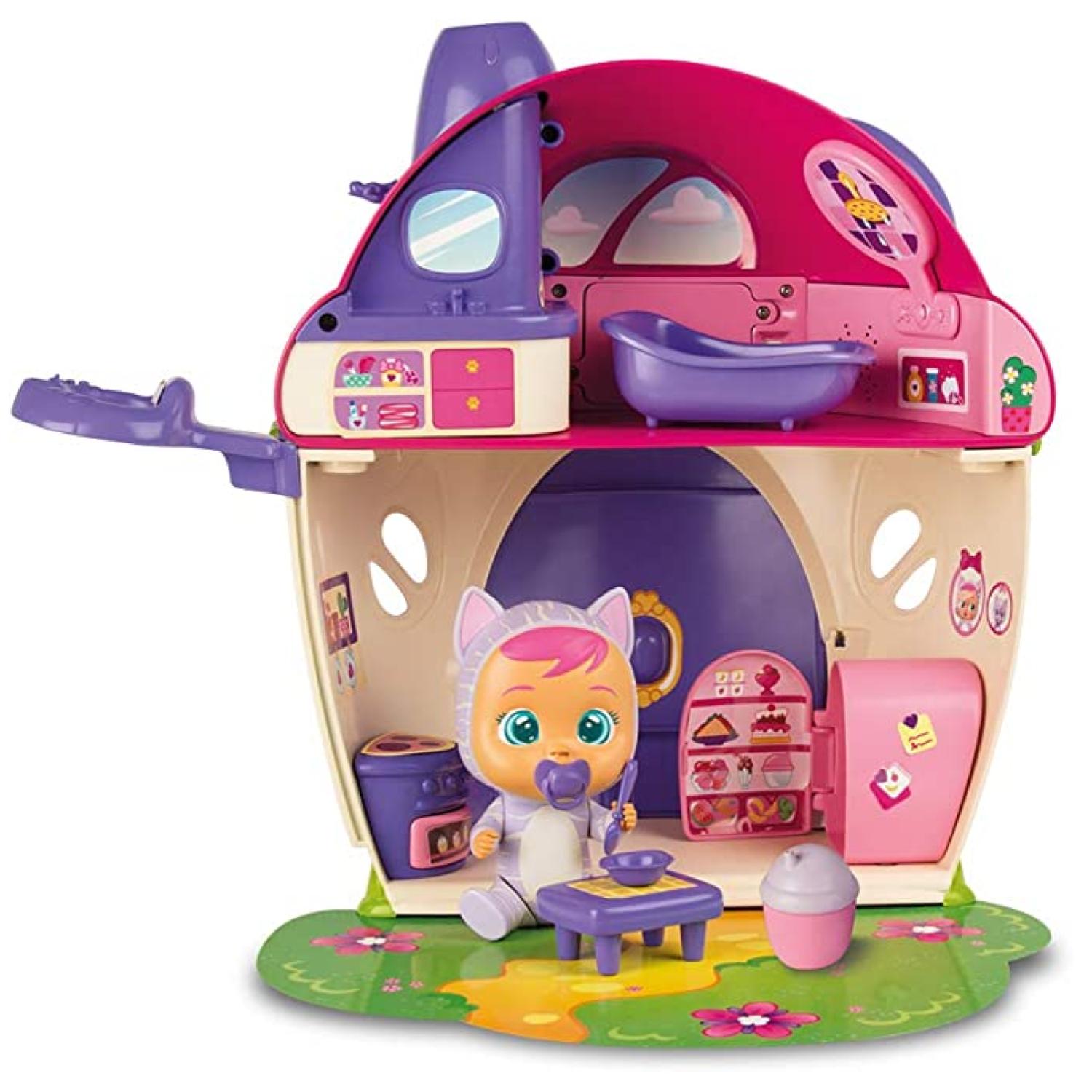 JUGUETE TOTAL CLICK SUPER CASA DE KATHIE CON ACCESORIOS CRY BABIES - 2