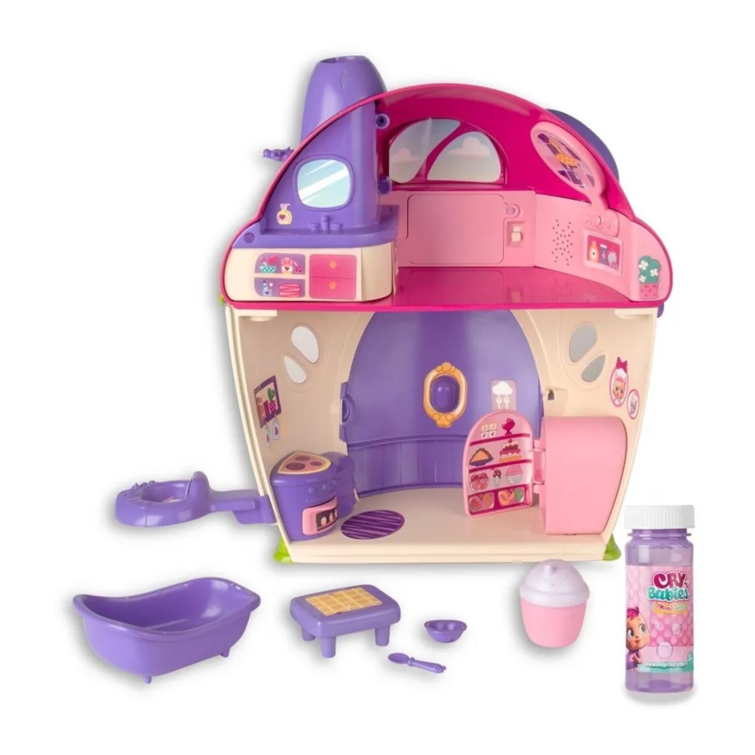 JUGUETE TOTAL CLICK SUPER CASA DE KATHIE CON ACCESORIOS CRY BABIES - 3