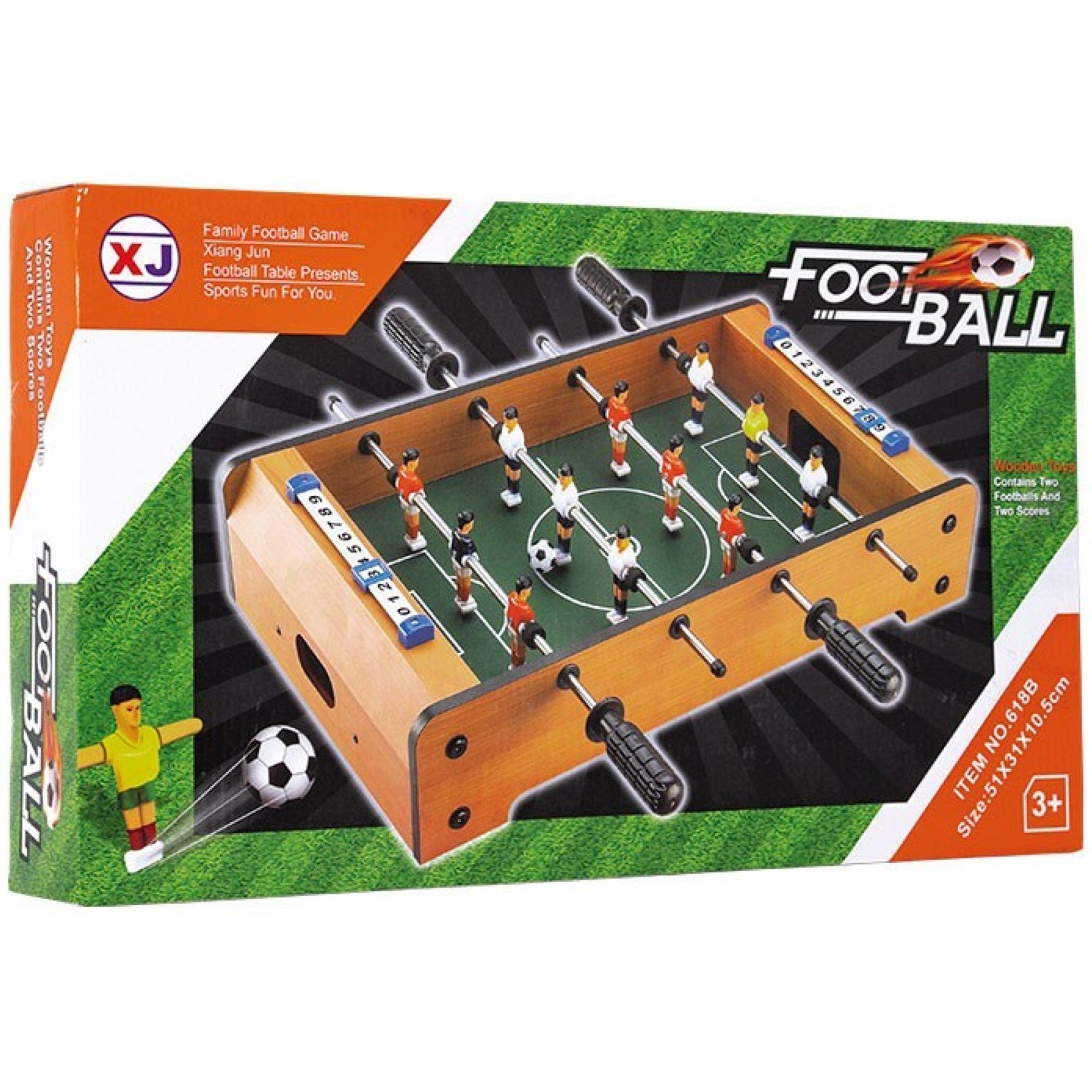 JUGUETE MINI MESA DE FUTBOL TACA TACA DE MADERA INFANTIL - 3