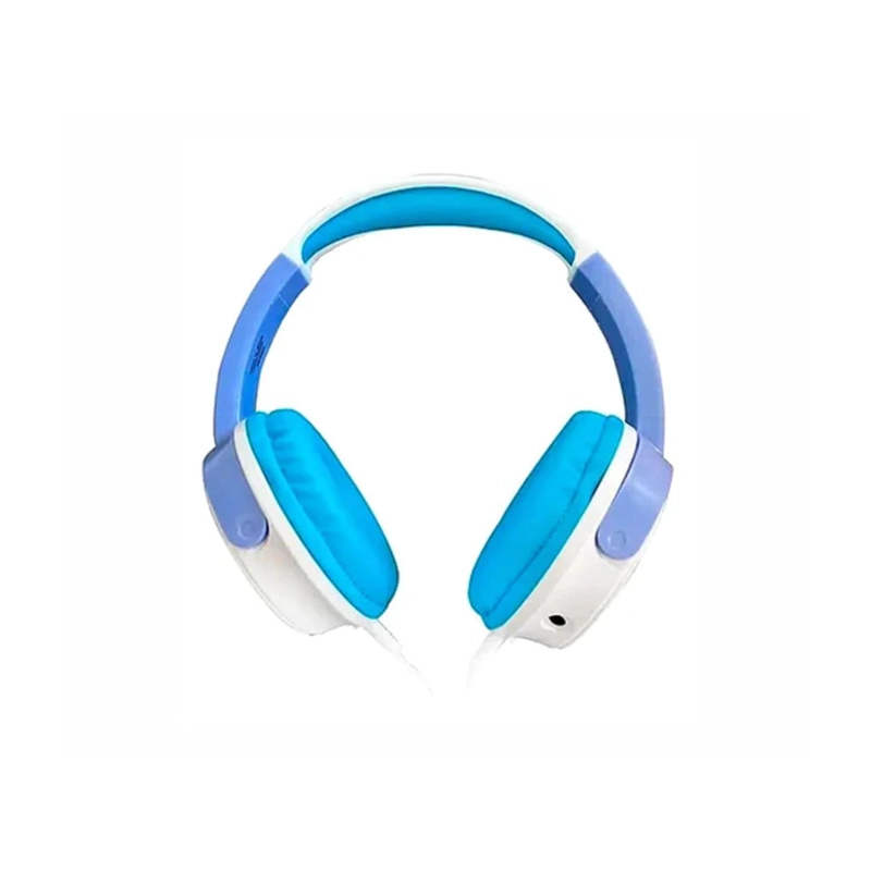 AUDÍFONOS GAMER HEADSET INFANTIL FROZEN BLANCO CELESTE - 2