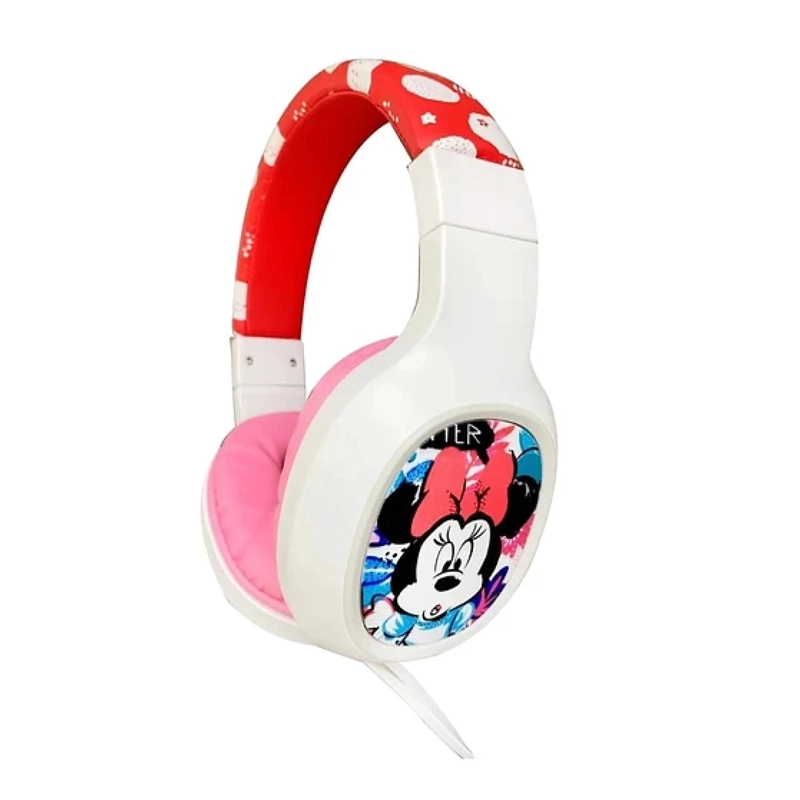 AUDÍFONOS MANOS LIBRES HEADSET INFANTIL MINNIE MOUSE BLANCO - 1