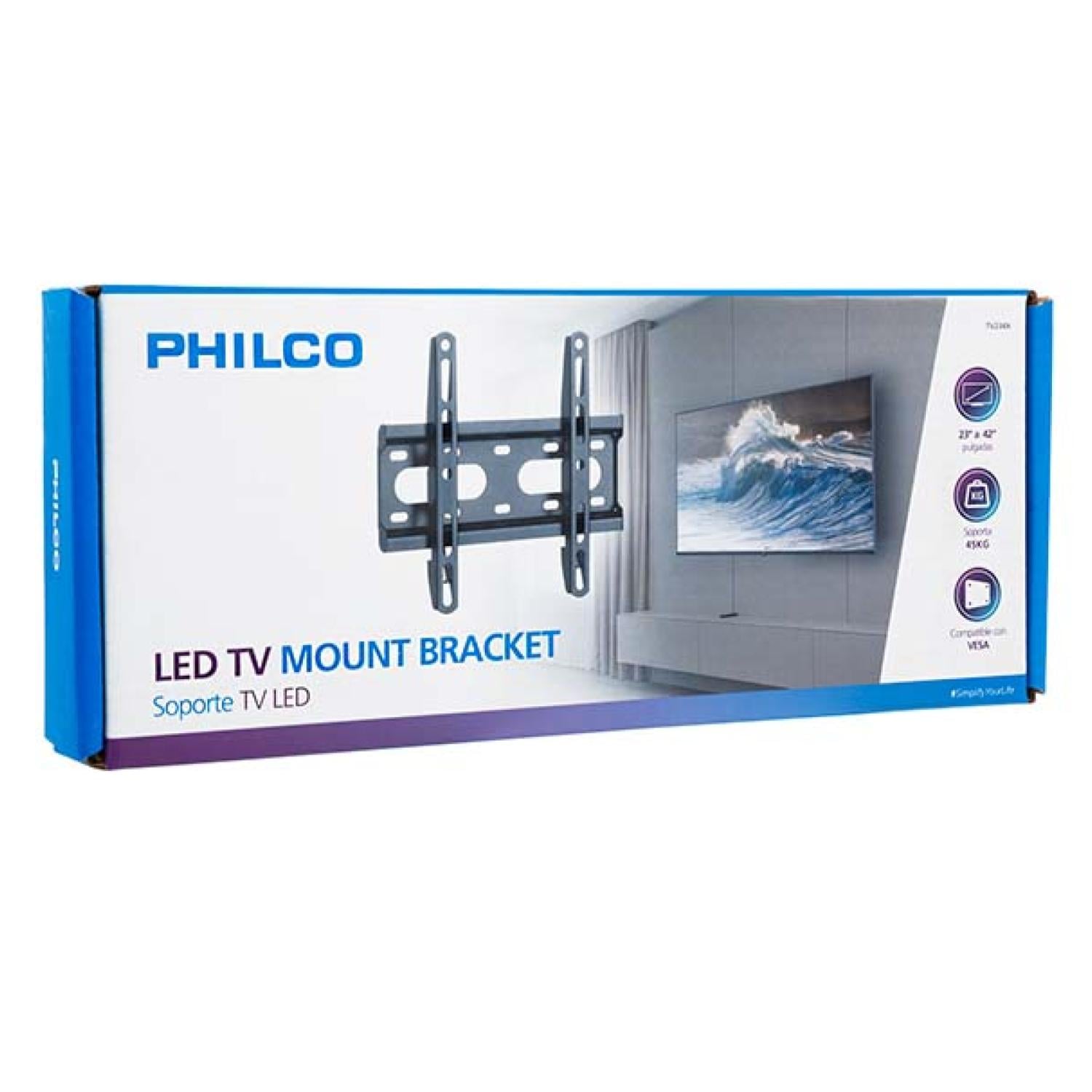 SOPORTE DE TV SMART TV LED LCD DE 23' A 42' FIJO PHILCO - 2