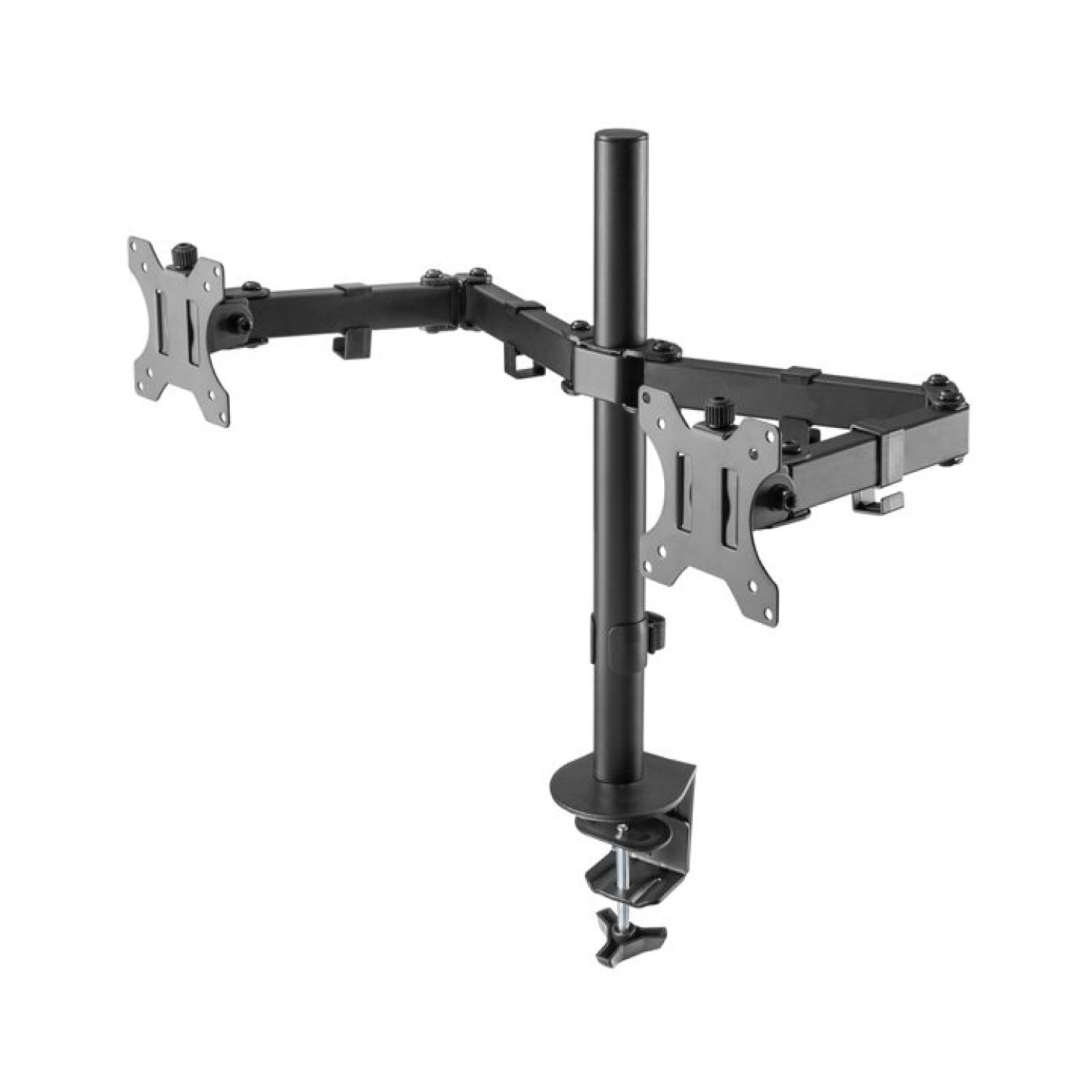 SOPORTE DOBLE MONITOR DE 13' A 32' PARA MESA C024N PHILCO - 1