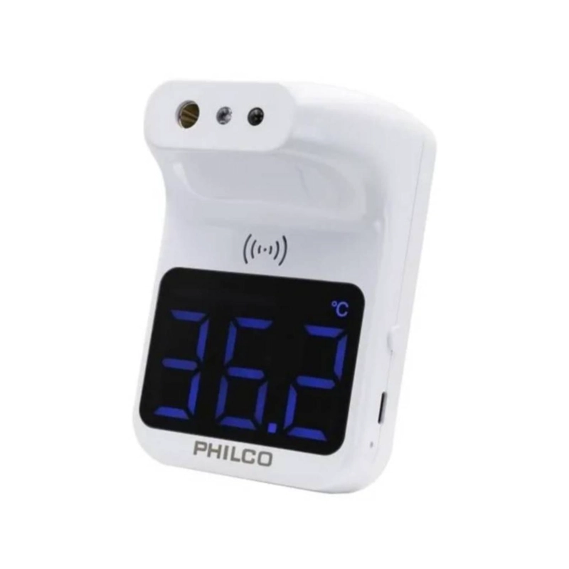 MINI TERMOMETRO INFRARROJO DE PARED BLANCO PHILCO - 1