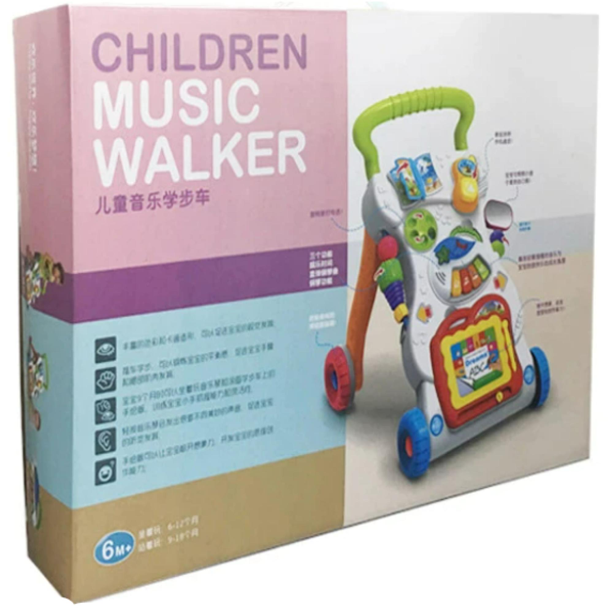 JUGUETE DIDACTICO TOTAL CLICK CAMINADORA CON LUZ Y SONIDO PARA BEBES - 4