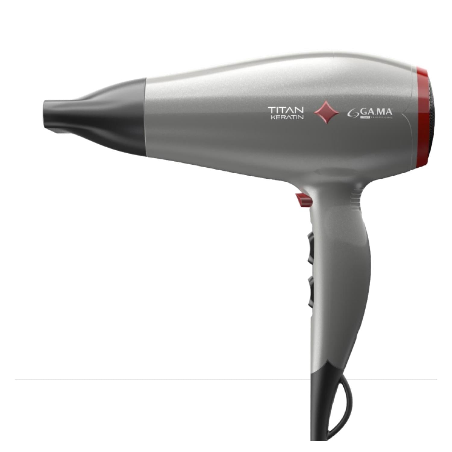 SECADOR DE CABELLO GAMA 2200 W 3 TEMPERATURAS 2 VELOCIDADES DIAMOND TITAN KERATIN - 1