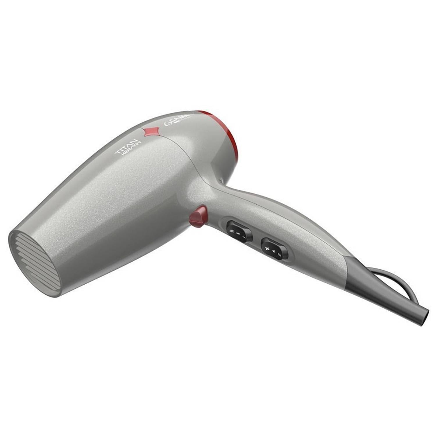 SECADOR DE CABELLO GAMA 2200 W 3 TEMPERATURAS 2 VELOCIDADES DIAMOND TITAN KERATIN - 3